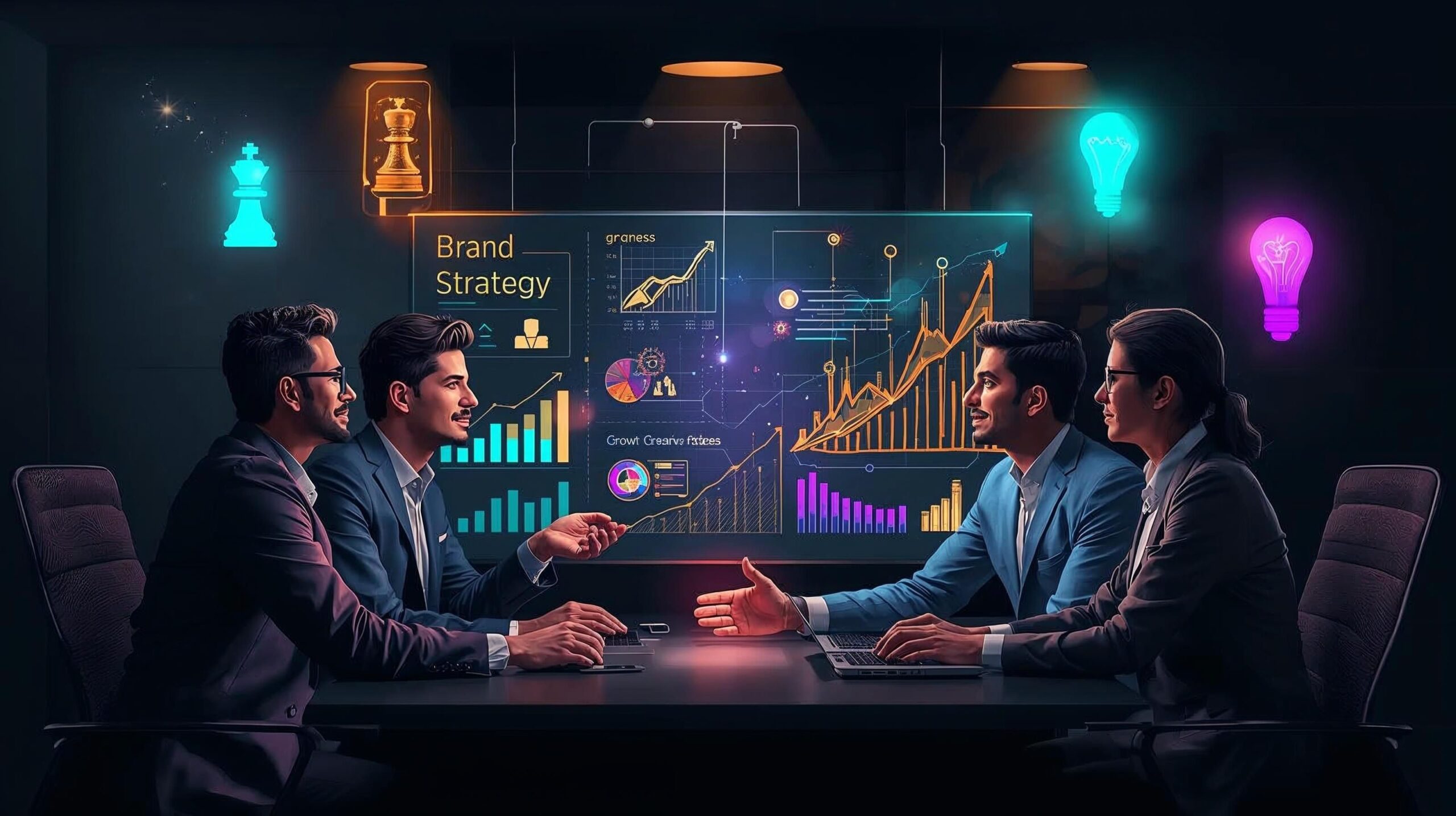 Marketing analytics dashboard and performance insights